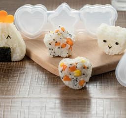 Muotoile sushi-riisiksi kolmella eri luvulla