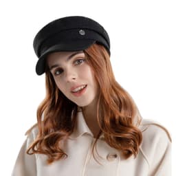 INF Retro flad barethat Sort