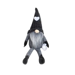 Julepynt Ansiktsløs Gnome Doll Svart