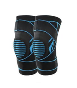 Knebeskyttere Myke pustende Knebeskyttere Knebeskyttende Knestøtte 1 par Blå XL