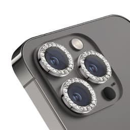 Kameralinsebeskytter 2-pak Grå iPhone 14/14 Plus