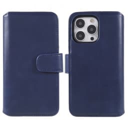 Nordic Covers iPhone 13 Pro Kotelo Essential Leather Heron Blue
