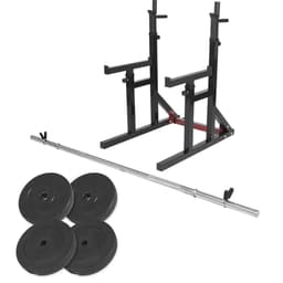 Gorilla Sports Skivstångsställning Skivstång Vikter 50 mm