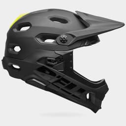Bell Super DH Spherical MIPS Matte/Gloss Black, Cykelhjälm Svart S