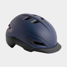Met Grancorso Deep Blue/Matt/Reflective, Cykelhjälm Blå S