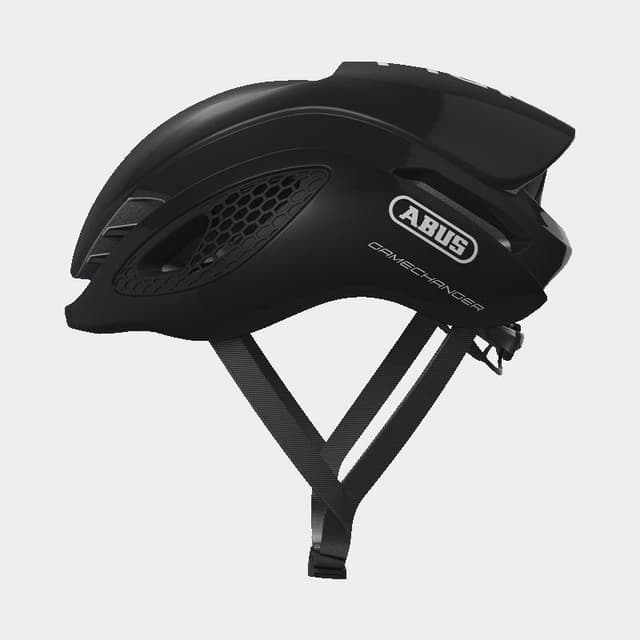 Abus GameChanger Shiny Black, Cykelhjälm Svart Large