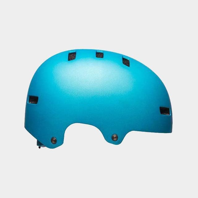Bell Span Matte Bright Blue, Cykelhjälm Blå XS
