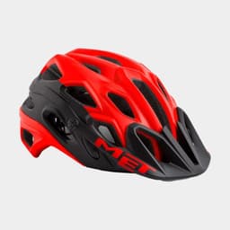 Met Lupo Red Black/Matt, Cykelhjälm Röd Large