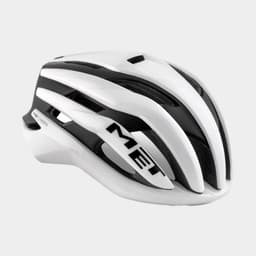 Met Trenta MIPS White Black/Matt Glossy, Cykelhjälm Vit Large