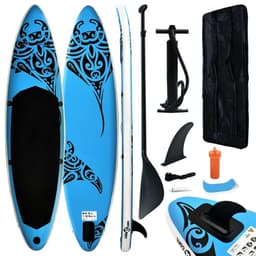 vidaXL SUP-bräda uppblåsbar 320x76x15 cm