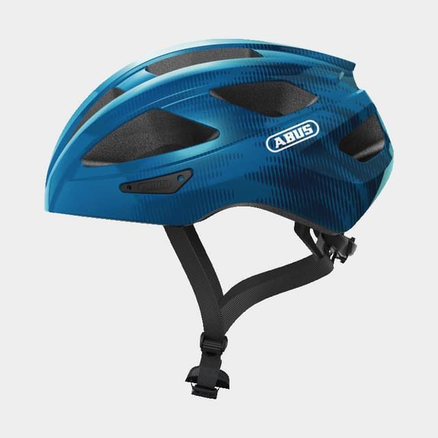 Abus Macator Steel Blue, Cykelhjälm Blå Large