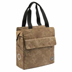 vidaXL Cykelväska Paisley 17 L brun