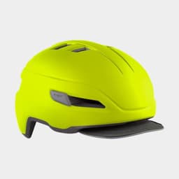 Met Corso Safety Yellow/Matt, Cykelhjälm Gul Large