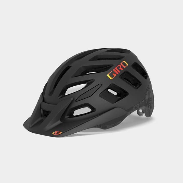 GIRO Radix MIPS Matte Black Hype, Cykelhjälm Svart S