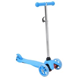 vidaXL Sparkcykel 3 hjul med justerbart aluminiumstyre blå