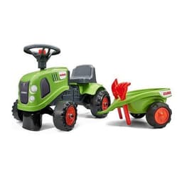 Falk Traktor med trailer, kratta och skyffelBaby Claas