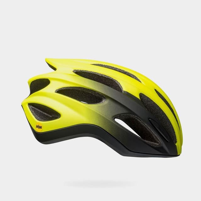 Bell Formula MIPS Matte/Gloss Hi-Viz/Black, Cykelhjälm Gul M