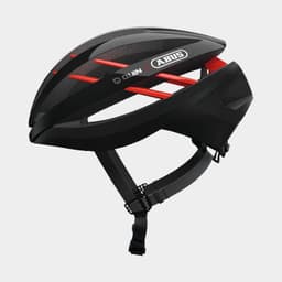 Abus Aventor QUIN Velvet Black, Cykelhjälm Röd Large