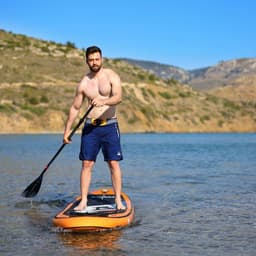 Aqua Marina Aquaarina SUP-bräda Fusion orange 315x76x15
