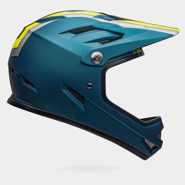 Bell Sanction Matte Blue/Hi-Viz, Cykelhjälm Blå XS
