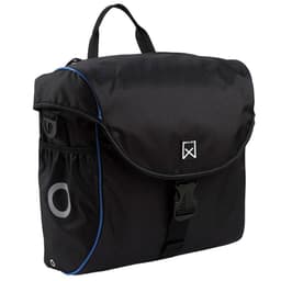 vidaXL Cykelväska 19 L svart och blå