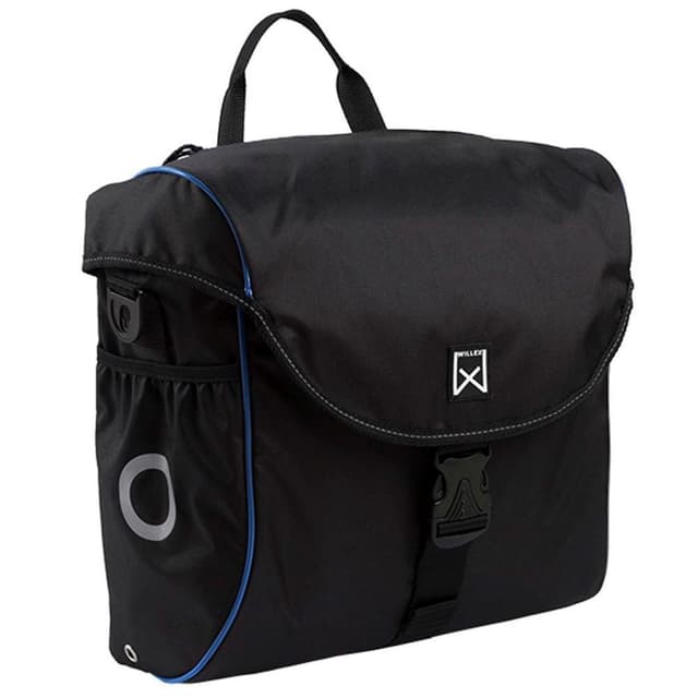 vidaXL Cykelväska 19 L svart och blå