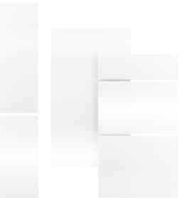 Epoq Gloss skabslåge 50x22 til køkken (white)