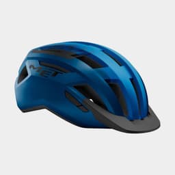 Met Allroad Blue Black/Matt, Cykelhjälm Blå M