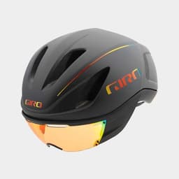 GIRO Vanquish MIPS Matte Grey Firechrome, Cykelhjälm Svart M