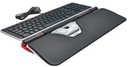 Contour RollerMouse Red Plus och Balance tangentbordspaket