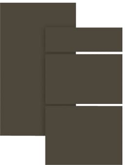 Epoq Trend Moss Green skåplucka till köket 50x22