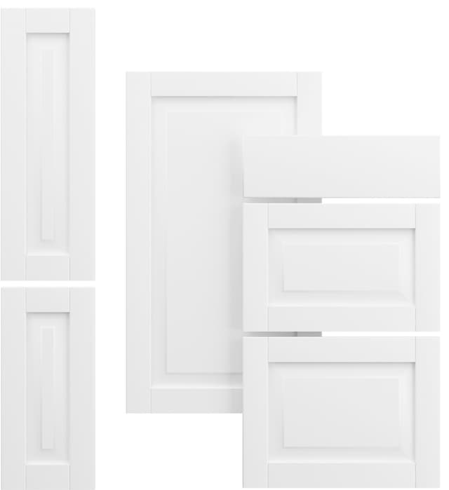 Epoq Heritage lucka 50x22 till köket (klassisk vit)