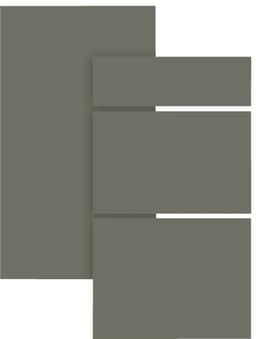 Epoq Trend Warm Grey skapdør til kjøkken 50x22