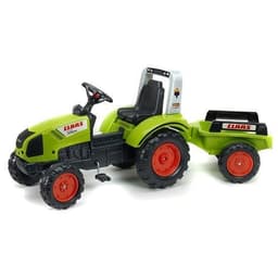 Falk Traktori peräkärryllä FALK Claas