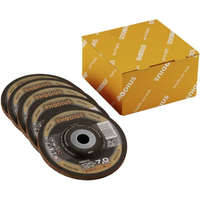 Skrubbskiva bockad 125 mm 22.23 mm Rhodius RS28 210752 - Elgiganten ...