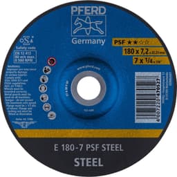 PFERD 62017634 Psf Steel Skrubbskiva bockad 180 mm