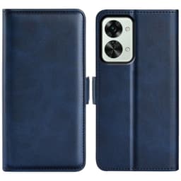 SKALO OnePlus Nord 2T 5G Premium Wallet Lompakkokotelo - Sininen