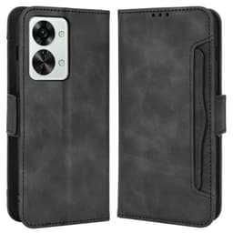 SKALO OnePlus Nord 2T 5G 6-FACK Plånboksfodral - Svart