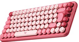 Logitech Pop Keys Wireless tangentbord (Heartbreak Rose)