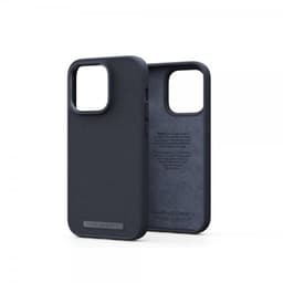 Njord by Elements iPhone 14 Pro Max Deksel Genuine Leather Case Svart