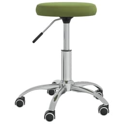vidaXL Massagepall ljus sammet
