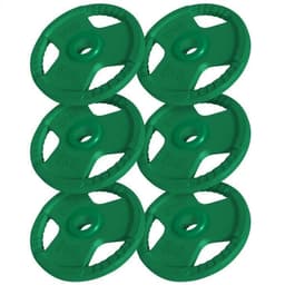 Gorilla Sports Vektskiver Trigrip 51mm - 6x5 kg