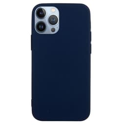 SKALO iPhone 14 Pro Max Ultraohut TPU-kuori - Sininen