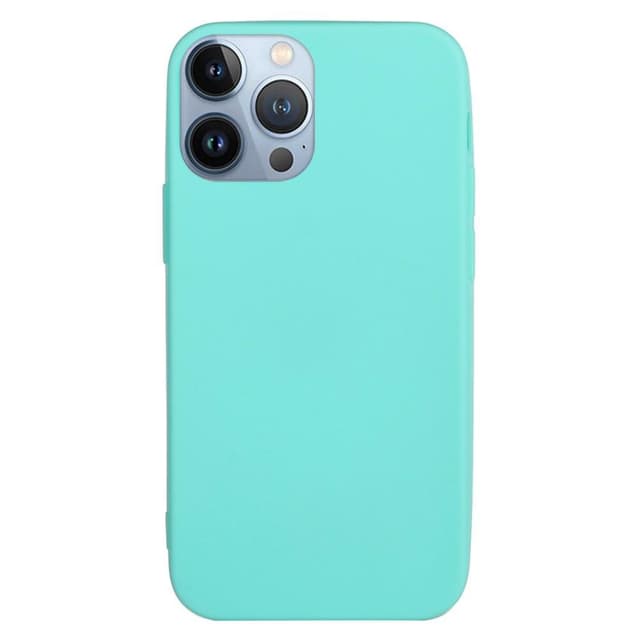 SKALO iPhone 14 Pro Ultratynd TPU-skal - Turkis