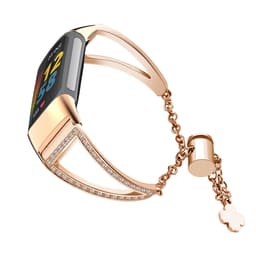 Urbånd Rødt guld Fitbit Versa 5