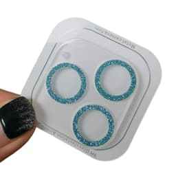Glitter kameran linssisuoja Sininen iPhone 13 Pro Max
