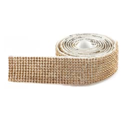 Bling Diamond Ribbon 1 rulle Gul