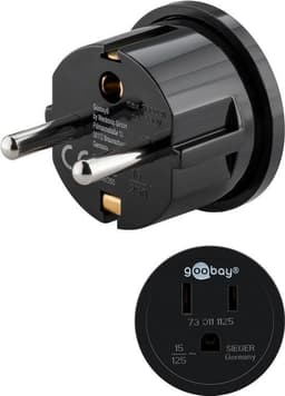 Goobay Netadapter US/Japan, sort