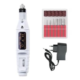 Elektrisk neglefil med 6 bits Sort