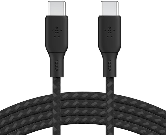 Belkin USB-C till USB-C 2.0-kabel (svart)